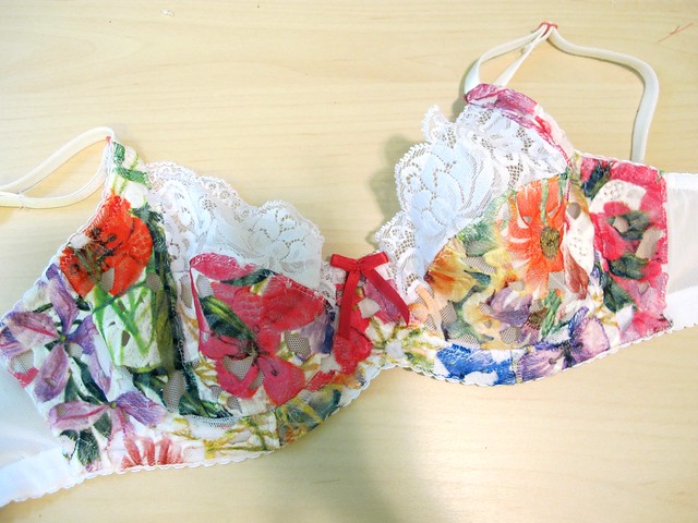 Floral Lace Marlborough Bra