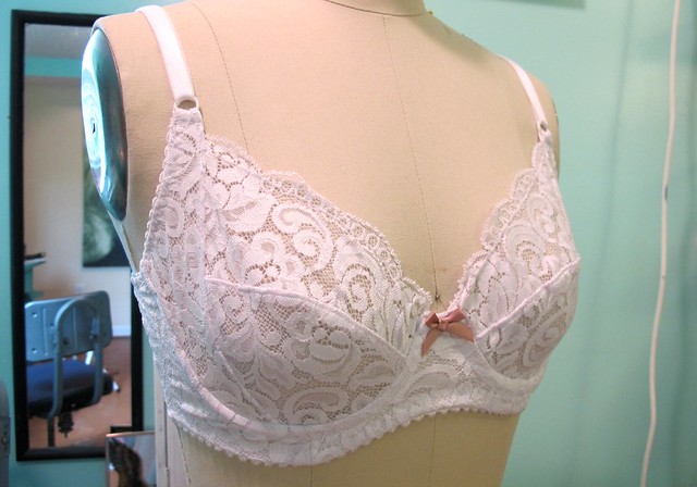 White Lace Marlborough Bra