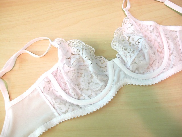 White Lace Marlborough Bra