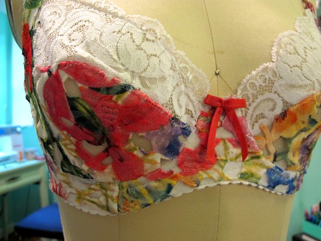 Floral Lace Marlborough Bra