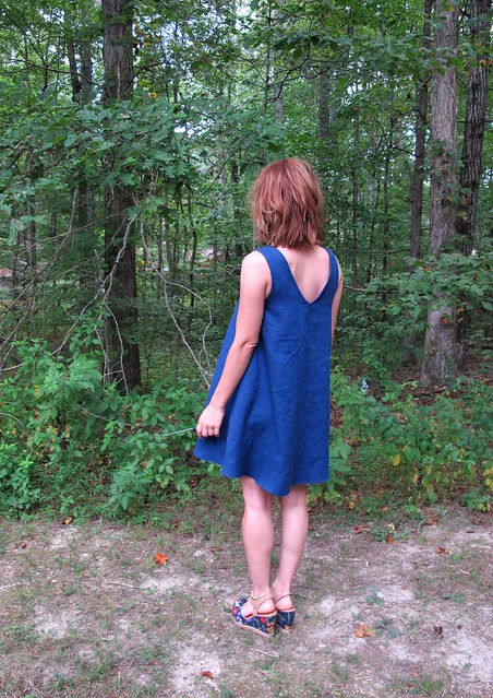 Papercut Patterns Sway dress - back