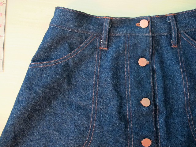 Style 1559 denim skirt