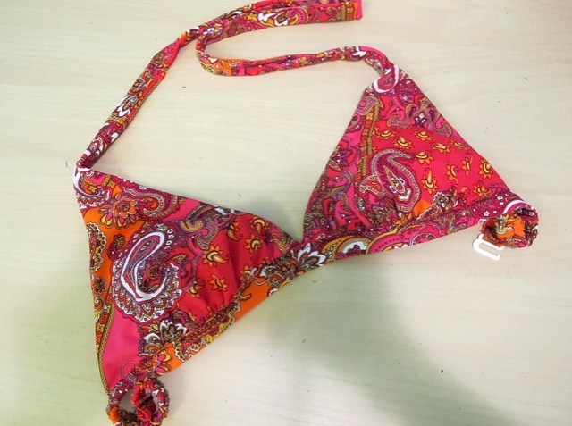 Paisley print Stretch & Sew Bikini - bikini top