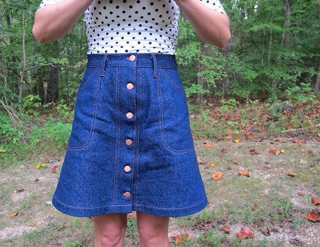 Style 1559 denim skirt