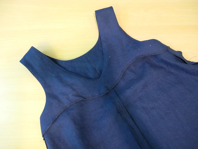 Papercut Patterns Sway dress - detail