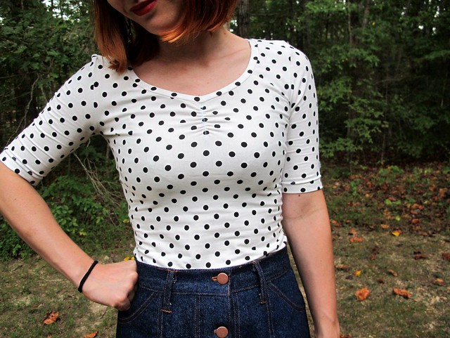 Style 1559 denim skirt