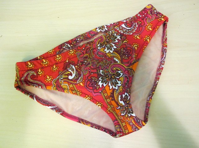 Paisley print Stretch & Sew Bikini - bikini bottoms