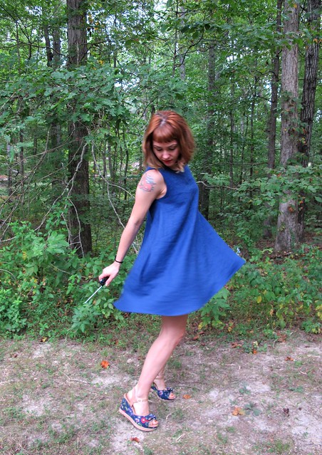 Papercut Patterns Sway dress - twirl