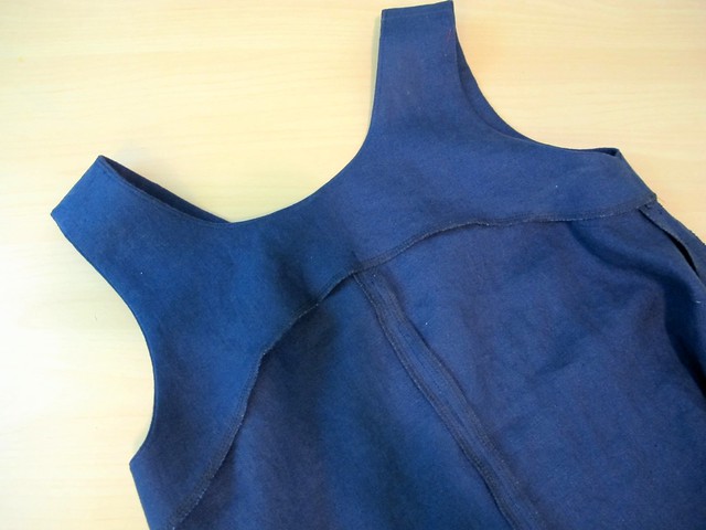 Papercut Patterns Sway dress - detail