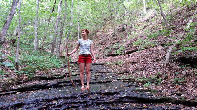 Red cotton twill Thurlows