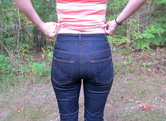 Cone Mills Ginger Jeans - back