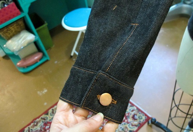 Stacie Jean Jacket - cuff and placket