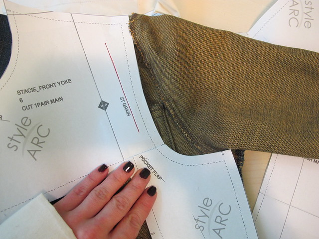 Stacie Jean Jacket - pattern adjustments