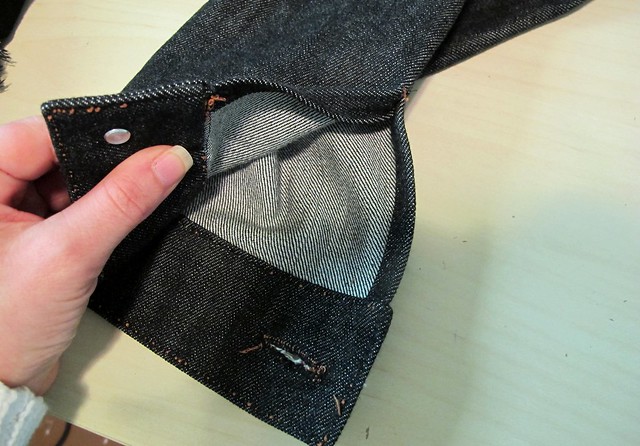 Stacie Jean Jacket - cuff and placket