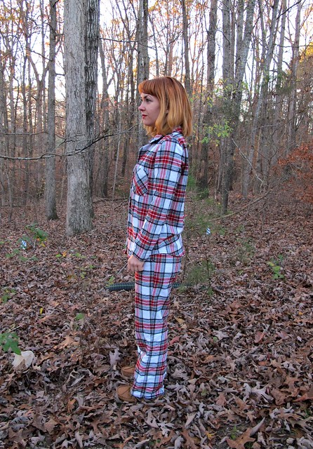 Flannel Carolyn PJs - side