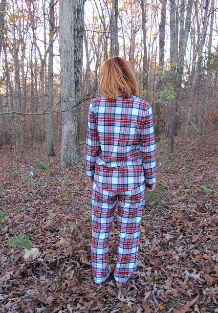 Flannel Carolyn PJs - back