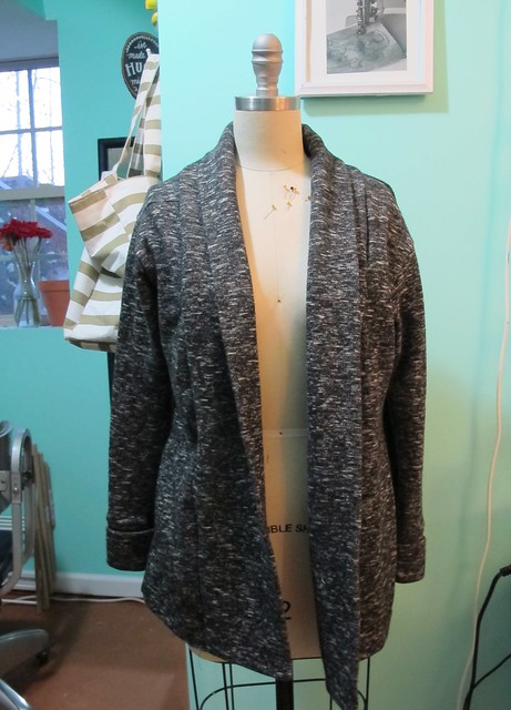 Colette Oslo Cardigan - on dressform