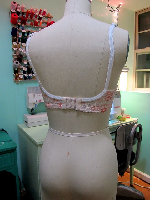 Peach Lace Watson Bra