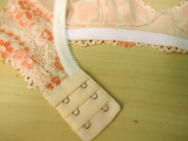 Peach Lace Watson Bra