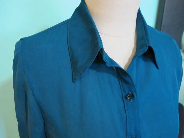 Silk Georgette B5526 + Stretch Brocade Circle Skirt