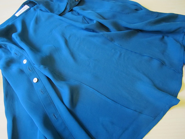 Silk Georgette B5526 + Stretch Brocade Circle Skirt