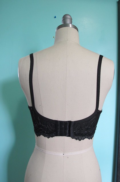 Black Lace Boylston bra