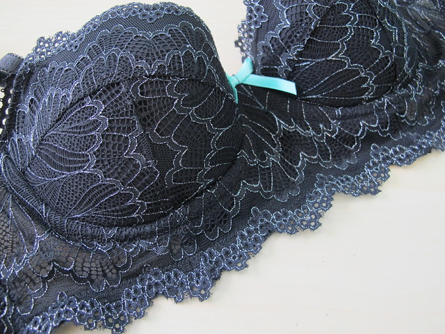 Black Lace Boylston bra