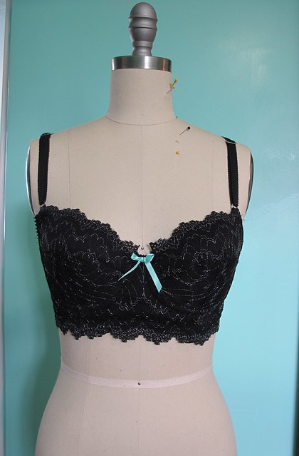 Black Lace Boylston bra