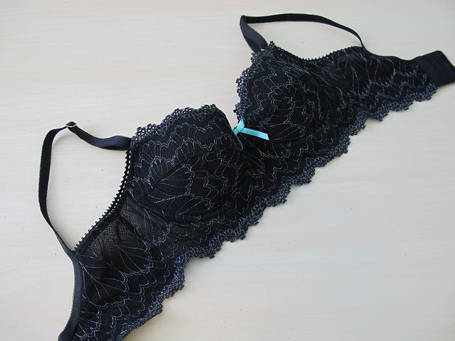 Black Lace Boylston bra