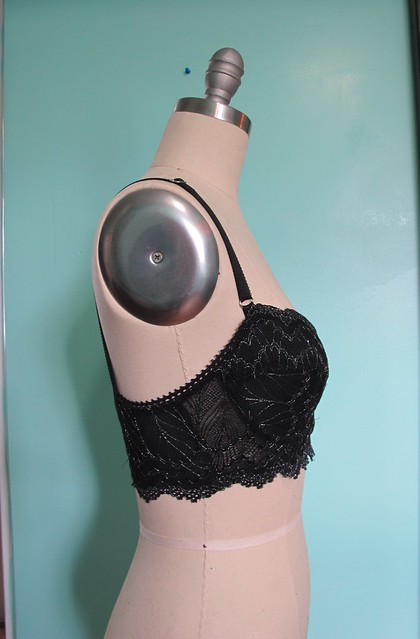 Black Lace Boylston bra