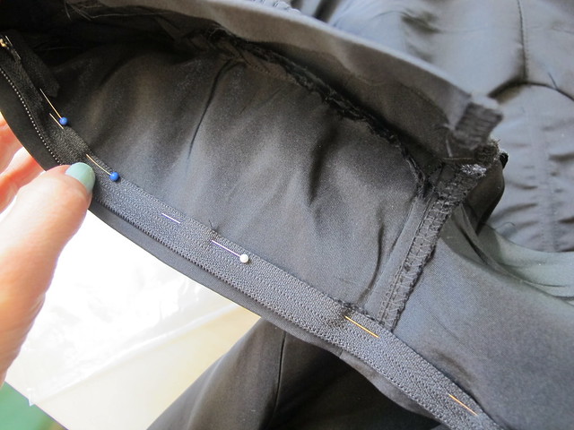 Butterick 6019 - progress