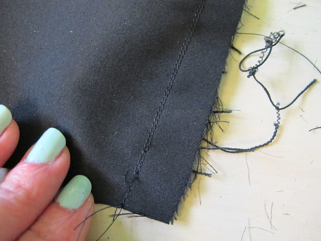 Butterick 6019 - In progress