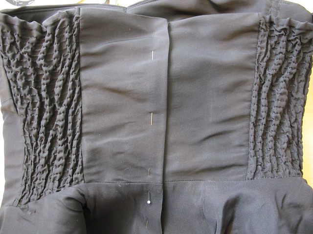 Butterick 6019 - progress