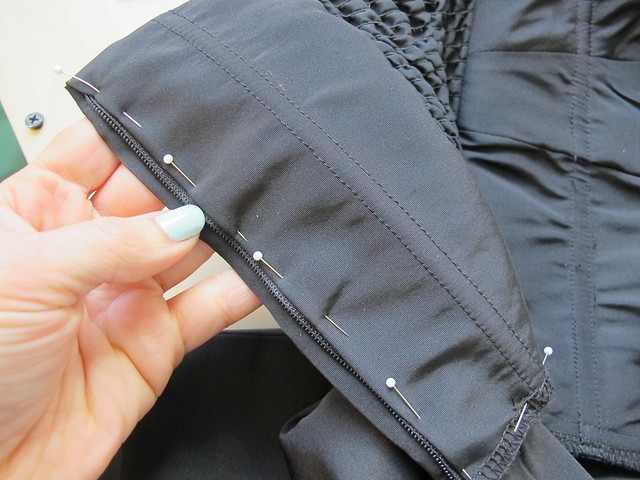 Butterick 6019 - progress