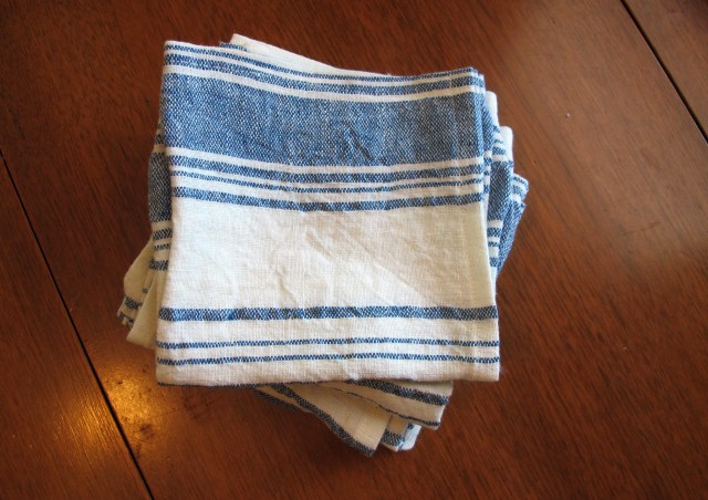 Linen napkins