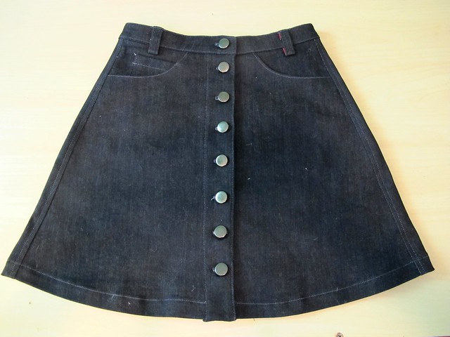 Denim Rosari Skirt