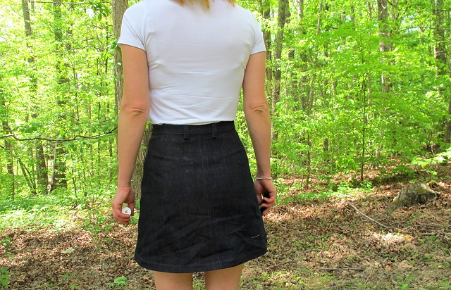 Denim Rosari Skirt