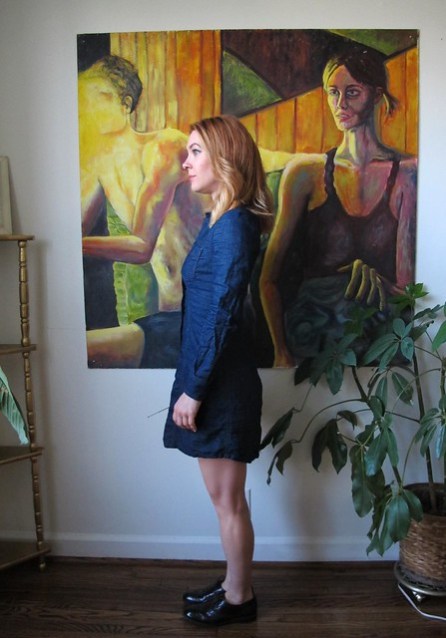 Denim Rosa Dress - side