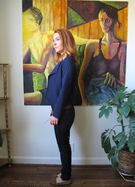 Navy Ponte Morris Blazer