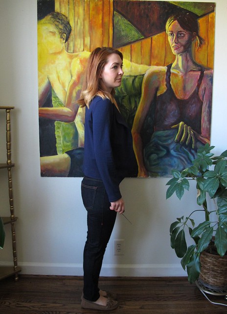 Navy Ponte Morris Blazer