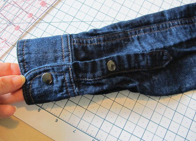 Denim Rosa Dress - detail