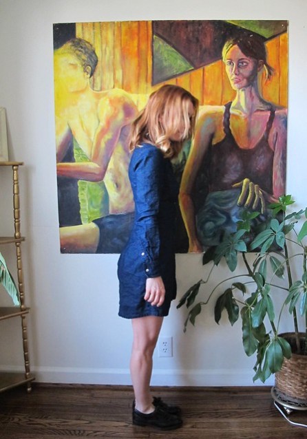 Denim Rosa Dress - side