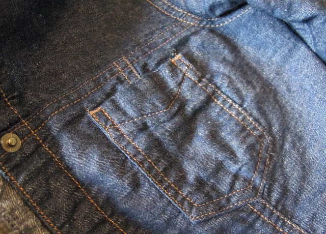 Denim Rosa Dress - detail