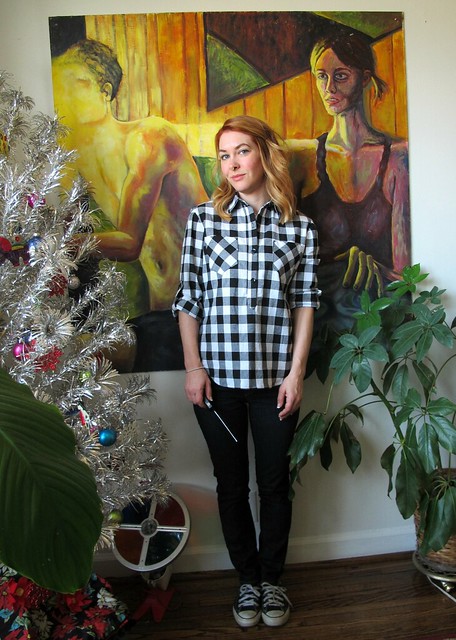 Gingham Archer Popover