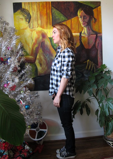 Gingham Archer Popover