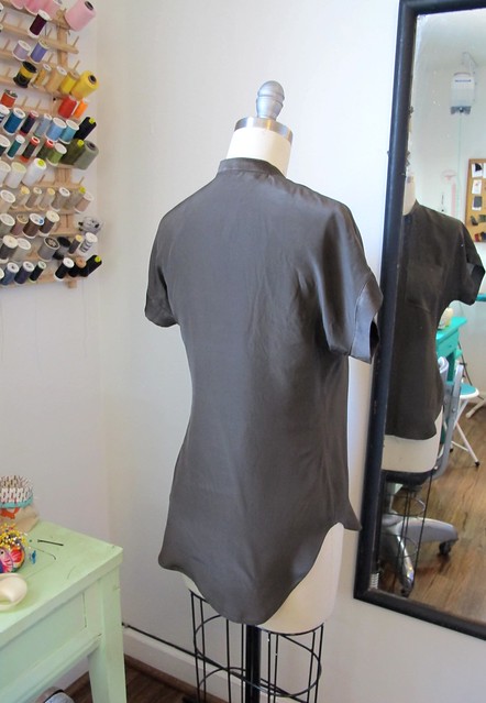 Mélilot shirt - on dressform