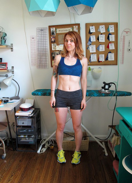 Sewaholic Pacific Shorts + Dunbar Sports Bra