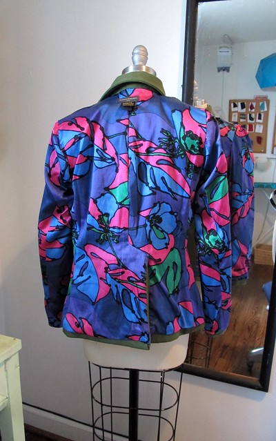 Re-Lining a Coat - after