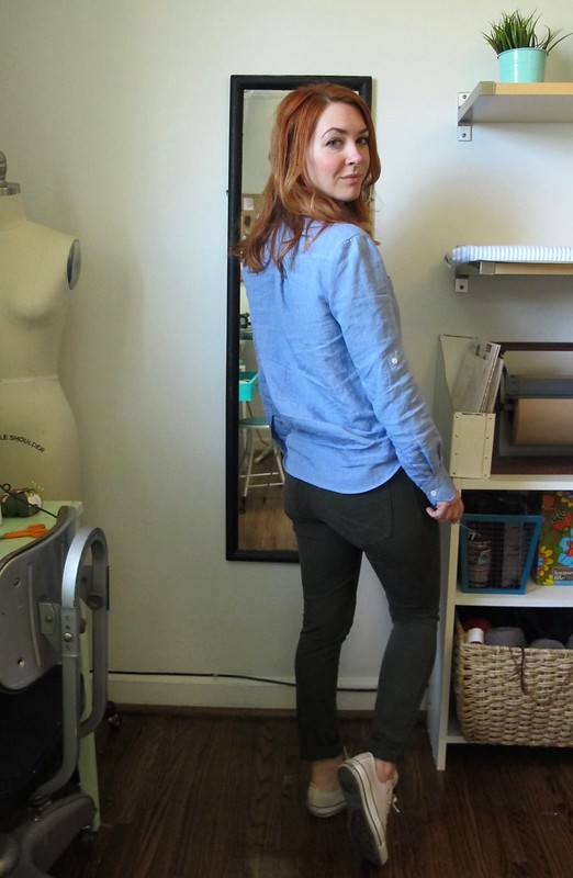 Linen Archer Button-Up Shirt