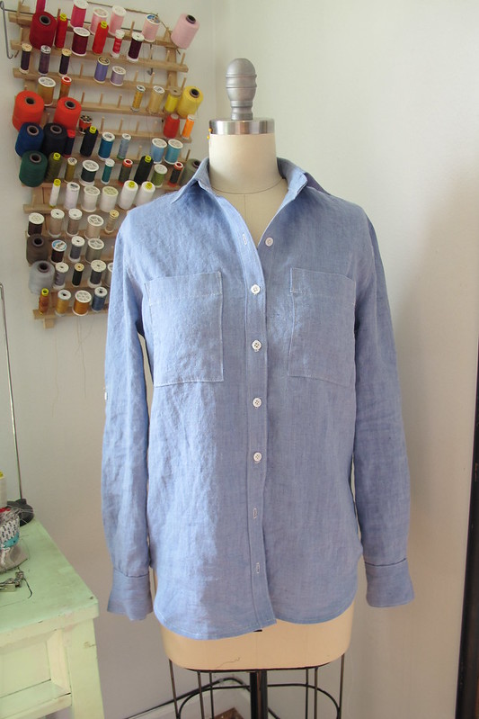 Linen Archer Button-Up Shirt